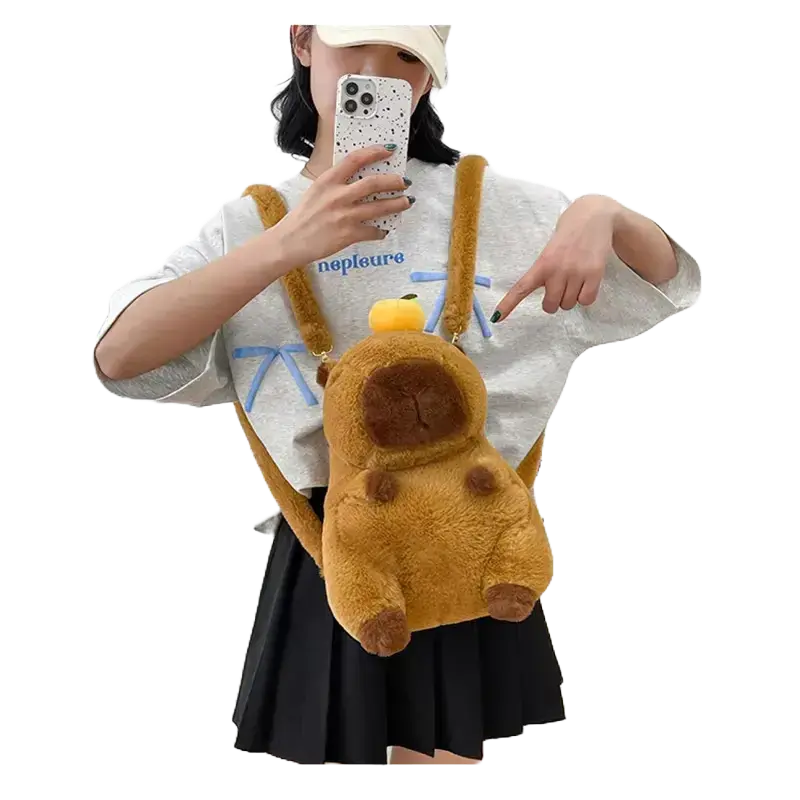 Adorable Capybara Backpack(🔥BUY TWO GET 10% OFF.)