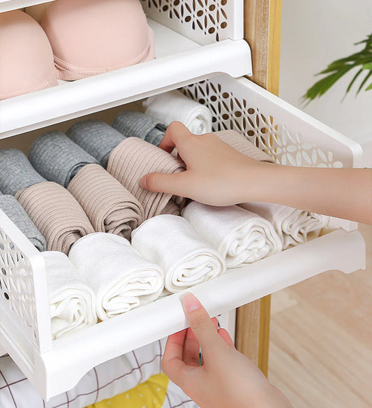 Stackable Clothes Storage Basket