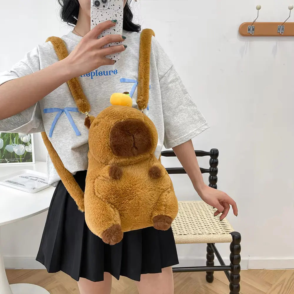 Adorable Capybara Backpack(🔥BUY TWO GET 10% OFF.)