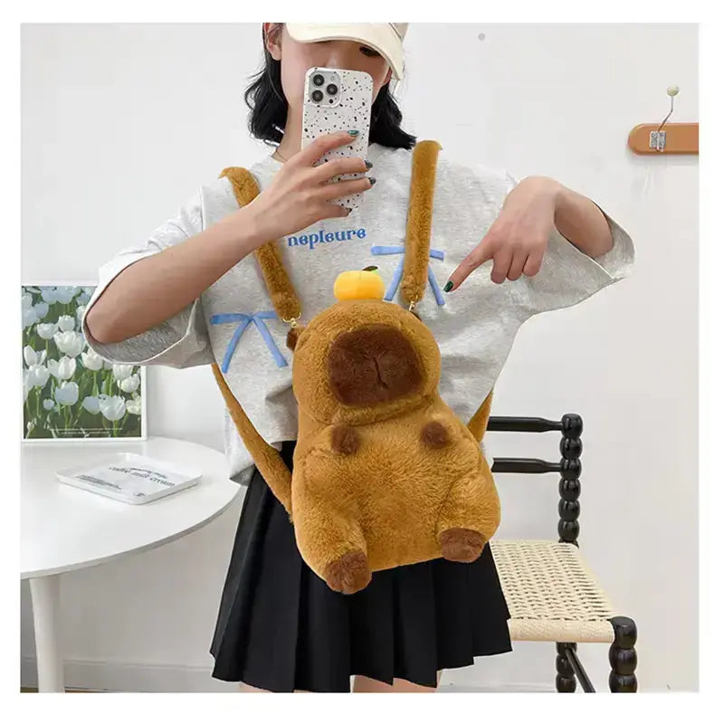 Adorable Capybara Backpack(🔥BUY TWO GET 10% OFF.)