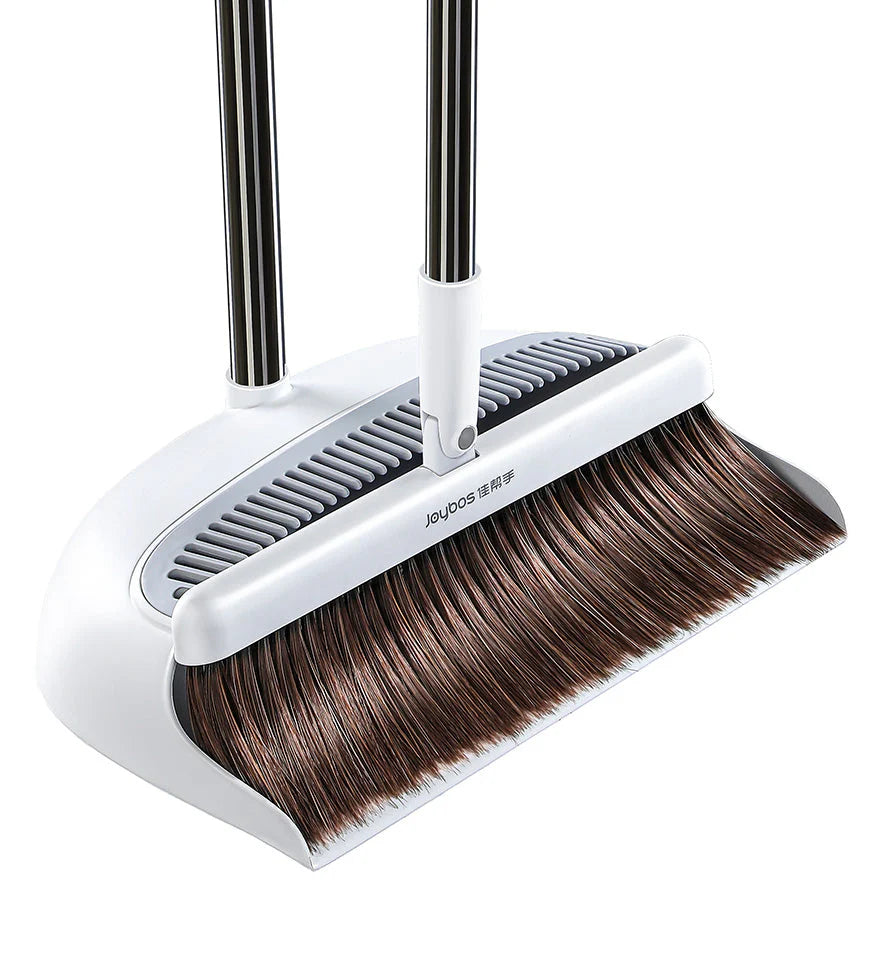 Broom and Dustpan Set with 130 cm Adjustable Long Handle Z158