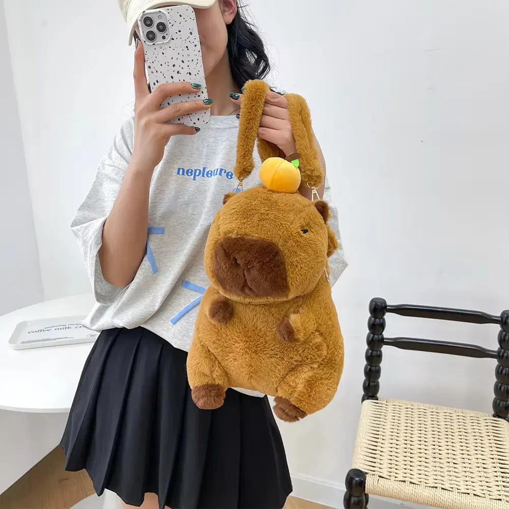 Adorable Capybara Backpack(🔥BUY TWO GET 10% OFF.)